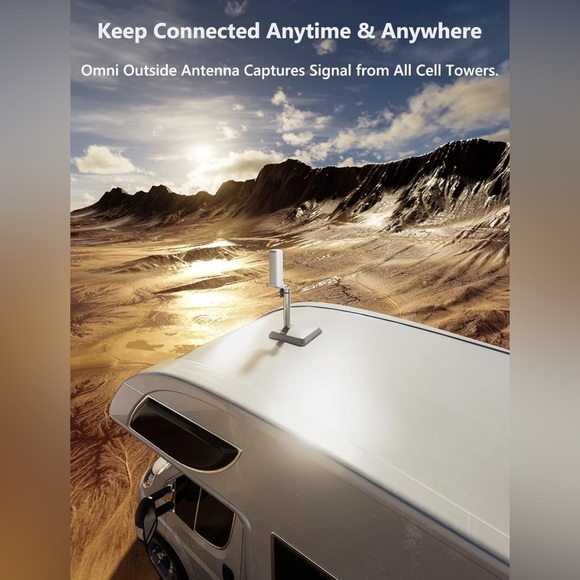 Cell Phone Signal Booster for RV | Boosts 5G 4G LTE for All U.S. Carriers - Picture 6 of 12